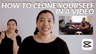 HOW TO CLONE YOURSELF USING CAPCUT | Masking Tutorial | Mobile Edit
