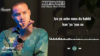 Dan Musa New Prince Manyan Mata Full Audio Music 2025