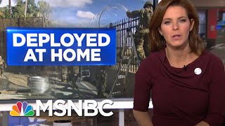 Jim Mattis Anticipates More Troops At Southern Border Through Holidays | Velshi \u0026 Ruhle | MSNBC