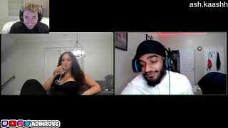 Full Adin Ross E Date With Ash Kash