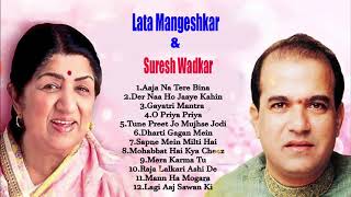 Lata Mangeshkar & Suresh Wadkar Duets 70's 80's 90's Bollywood Hit Songs | Evergreen Hindi Old Songs