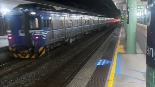 4244次樹林發車經由宜蘭線開往蘇澳的EMU501車王+EMU584區間車