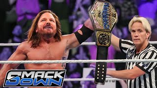 WWE 12 January 2025 Aj Styles finally win United States Championship Highlights HD