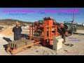 shengya machinery factory QTJ4 26C cementfly ash blockbrick making machine installation and operatio