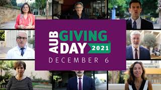 Giving Day 2021 - AUB President and Deans