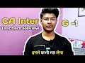 My CA Inter Teachers Honest a review Who is Best or worst?