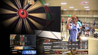 【PERFECT2015 第11戦 女子準決勝】大内麻由美 v 森田葉奈子