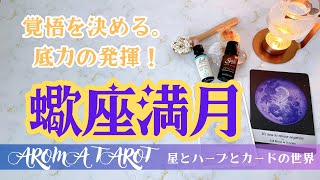 蠍座満月🌕自分のために覚悟を決める。ピンチはチャンスに変えられる🔥【2024年4月24日】星とカードからのメッセージ🌟