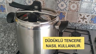 DÜDÜKLÜ TENCERE NASIL KULLANILIRSA PATLAMAZ😍 EMSAN Düdüklüde yemek pişirmek👉Mutlaka izleyin👍