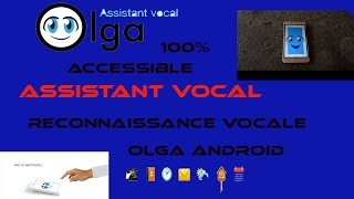 Nouveauté Olga Smartphone Sous Android Assistant Vocal à Reconnaissance Vocale Mobile Pour Tous