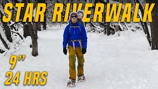 Star Idaho Riverwalk Snowshoe After 9\