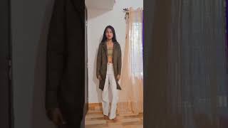 Winter wear long coat from flipkart #shortvideo #youtubeshorts #flipkart #winterwear #flipkarthaul