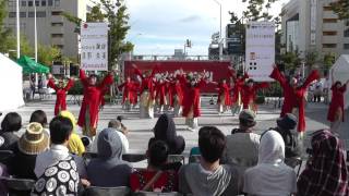 遊舞炎舞~天かがみ～　にいがた総おどり　新潟駅南口広場メイン会場