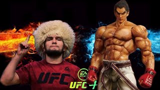Khabib Nurmagomedov vs. Kazuya Mishima (Teken) - EA SPORTS UFC 4 - CPU vs CPU