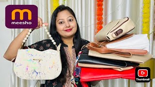 Meesho Handbag/Sling Bag Haul Under Rs 431/-🥰Honest Review🥰Rimajain