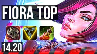 FIORA vs RENEKTON (TOP) | Rank 9 Fiora | EUW Grandmaster | 14.20