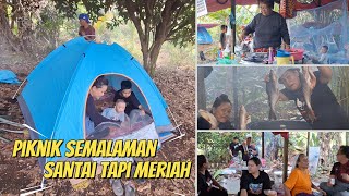 Piknik Keluarga Dilanda Ribut dan Hujan Lebat 🏕️ | Perkhemahan Team Ibok Mentas Tetap Heboh Sekali🥳