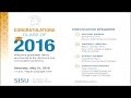 2016 SJSU iSchool Virtual Convocation