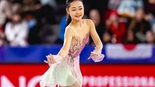 “ジュニア界の絶対女王”島田麻央、前人未到のファイナル３連覇をISUが異例の賛辞。日の丸独占の快挙にも注目「優雅さ、技術的な輝き、驚くべき芸術性」【フィギュア】