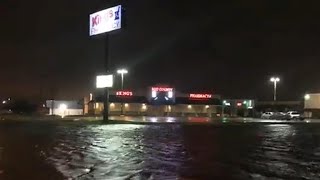 Harvey floods Louisiana with second landfall