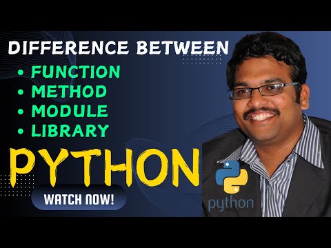 Difference Between Function Method Module Library In Python Programming Difference Between Function Method Module Library In Python Programming