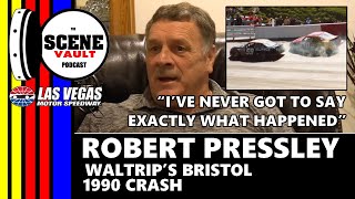 The Scene Vault Podcast -- Robert Pressley on Michael Waltrip's Vicious Bristol Crash