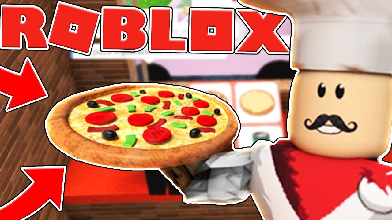 WORK AT A PIZZA PLACE IN ROBLOX! - YouTube