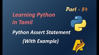 Python in Tamil | Assert Statement in Python with Example Program