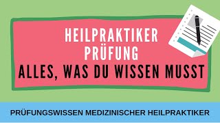 Heilpraktiker Prüfung – Was dich in der schriftlichen Prüfung erwartet (medizinischer Heilpraktiker)