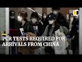 South Korea to require Covid-19 tests for travellers from China, joining US and Japan