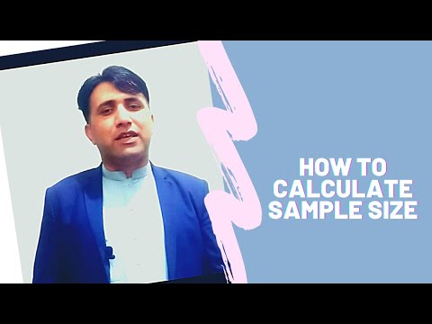 Sample Size Calculation For Cross Sectional Study, Quantitative ...