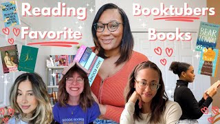 Reading Booktubers Favorite Books! Viral Book Reading Vlog| TBR Takedown Ep 2
