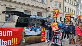 DEMO 6.5.23 in Pirna, Gedenken an  Birgit Biermann