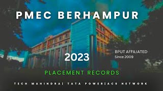 PARALA MAHARAJA ENGINEERING COLLEGE BERHAMPUR  previous year placement records.