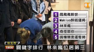 【2012.12.05】2012搜尋關鍵字 鳳飛飛逝世第一