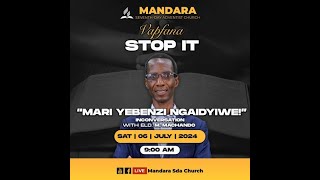 Mandara SDA Church || Elder M. Machando || \