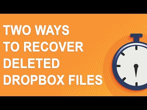 Two ways to recover deleted Dropbox files (NO YOUTUBE ADS) Two ways to recover deleted Dropbox files (NO YOUTUBE ADS)