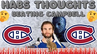 Habs Thoughts - Beating Jack Campbell Early