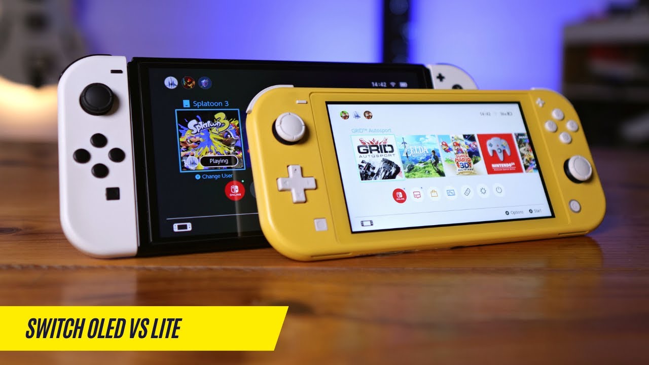 Switch OLED Vs Switch Lite | Very Long Term Review - YouTube