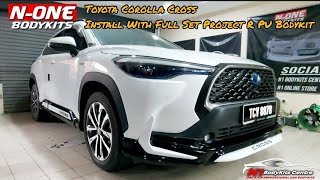 Toyota Corolla Cross Install With Full Set Project R PU Bodykit