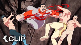 Invincible and Omni-Man Fight Thragg - INVINCIBLE Season 4 Clip (2026)