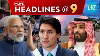 Canada Warns Pannun, Saudi's Kashmir Shocker, Meitei Mobs Attack Police Stations | Top Updates