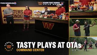 OTA Standouts, Exclusive Field Pass Breakdown & Delicious Deals! | Command Center | Commanders | NFL