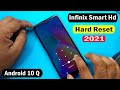 Infinix Smart Hd (X612b) Hard Reset/Infinix Smart Hd 2021 Factory Reset/pattern Unlock Without Pc |