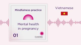 01 Managing anxious thoughts in pregnancy | Vietnamese | Guided practice