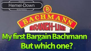 Bachmann 00 gauge bargain and running session