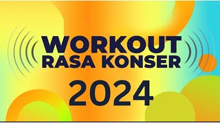 WORKOUT RASA KONSER 2024 - GOBYOSBARENGRIANA -POUNDFIT - KARAOKE CARDIO DANCE -POTRET