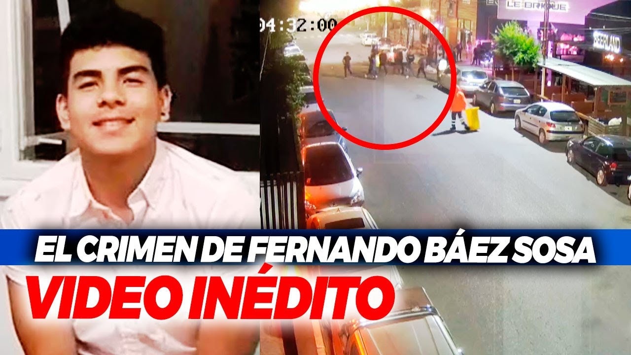 VIDEO INÉDITO: LA SECUENCIA DEL CRIMEN DE FERNANDO BÁEZ SOSA - YouTube