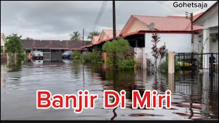 Banjir temenong Di Miri