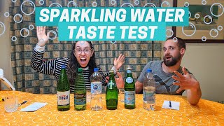 Sparkling Water Blind Taste Test